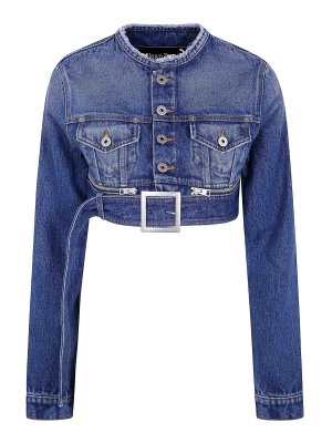 Alexander Mcqueen デニムジャケット - ブルー | 654003QZACX0404