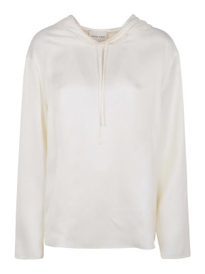 LOULOU STUDIO: blouses - Nuka Hooded Blouse