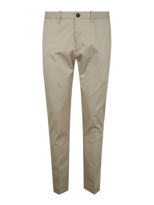 NINE IN THE MORNING: casual trousers - Easy Chino Slim Man Trousers