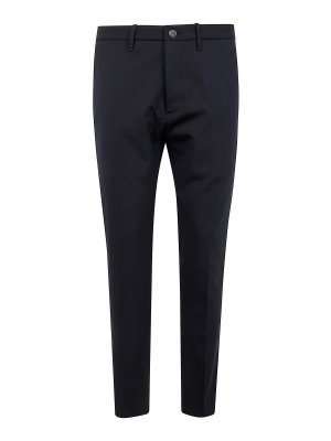 NINE IN THE MORNING: Pantalons casual - Pantalons Décontractés - Bleu