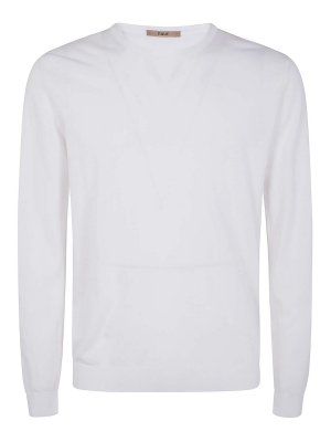 NUUR: クルーネック - クルーネック - 白