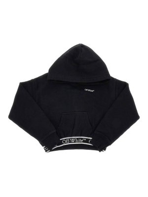 Off-White Off Stamp Plain Hoodie - Black | OGBB002C99FLE0021001