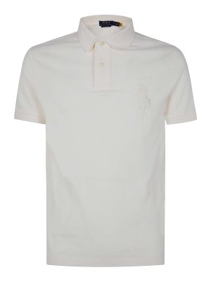 POLO RALPH LAUREN: Polos  - Polo - Blanc