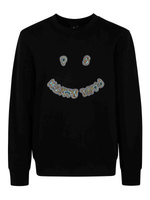 PS BY PAUL SMITH: Sweatshirts & Sweaters - Mens Sweatshirt Ps Happy
