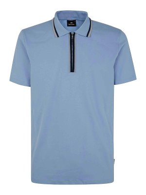 Tシャツ・カットソー Barbour PREMIUM TARTAN PIQUE POLO MIDLAYERS Barbour Premium Tartan Pique Polo Midlayers - Blue | MML1464NY91