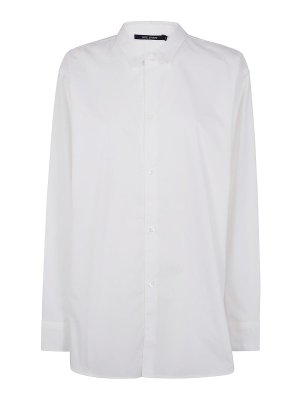 SOFIE D'HOORE: shirts - Long Sleeve Shirt With Front Buttons