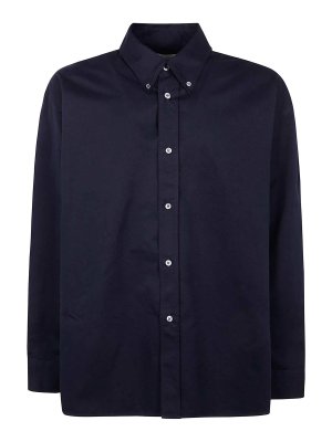 STUDIO NICHOLSON: Camisas - Camisa - Azul