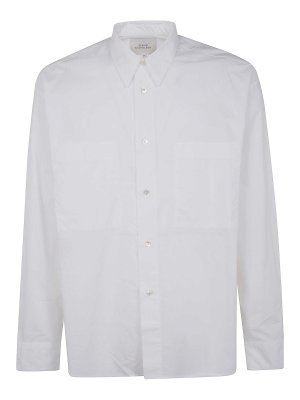 STUDIO NICHOLSON: Hemden - Hemd - Weiß