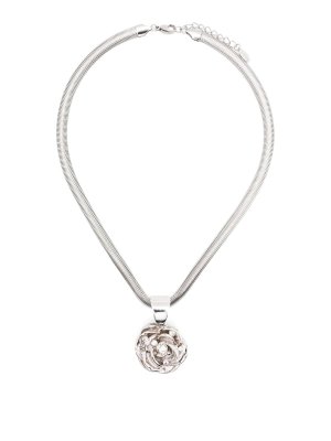 MAGDA BUTRYM: Necklaces & Chokers - Silver Necklace