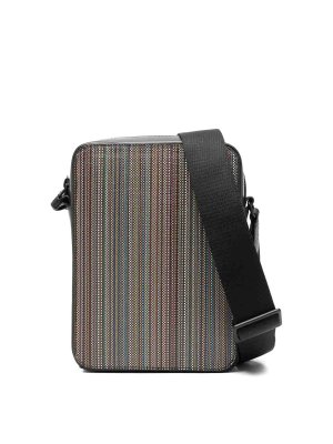 プーはんAMIRI ブラック クロスボディバッグ AMIRI Micro Ma Cross Body Bag | Black | FARFETCH