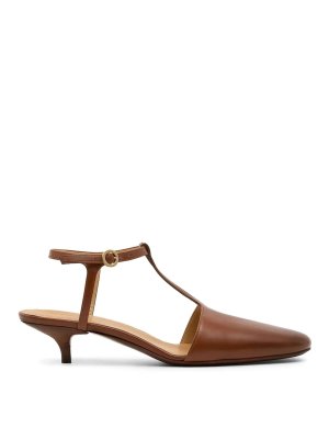 シューズ・サンダルその他 AEYDE Woman Pumps Brown CARP35KT118 MOKA Delia Low-Heeled Ballet Pumps – Aeyde