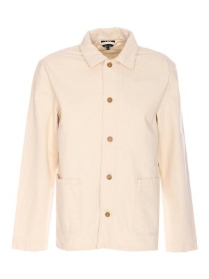 A.P.C.: casual jackets - Ecru Kerlouan Jacket