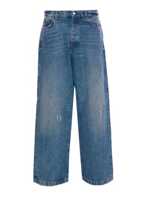 AMISH: Bootcut - Bootcut Jeans - Blau