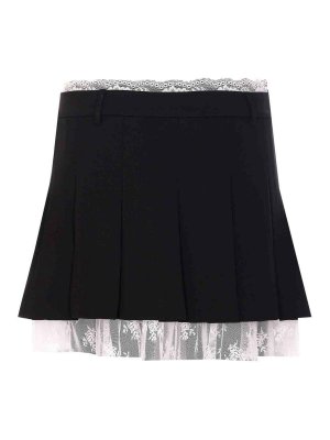 ANIYE BY: ミニスカート - 膝丈/ミディスカート - 黒