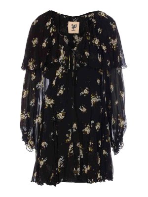 ANIYE BY: ニーレングスドレス - 膝丈ドレス - 黒