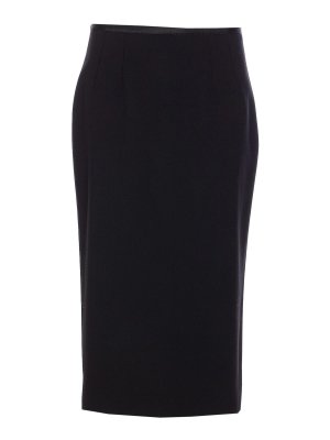 DOLCE & GABBANA: Knee length skirts & Midi - Black Skirt