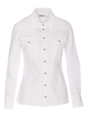 VIVETTA ホワイトシャツ Vivetta Embroidery Shirt - White - Women | VS2CM0023TE0011000
