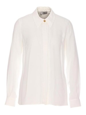 ELISABETTA FRANCHI: シャツ - シャツ - 白