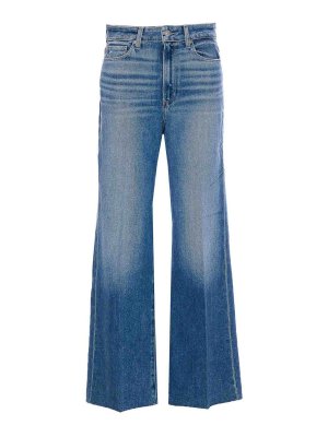 PAIGE: Jeans évasés - Jean Bootcut - Bleu