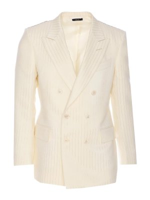 TOM FORD: Chaquetas casual - Chaqueta Casual - Blanco