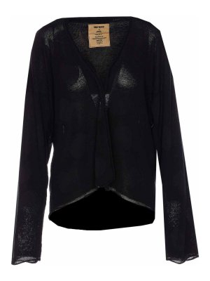 UMA WANG: Cardigans - Cardigan - Noir