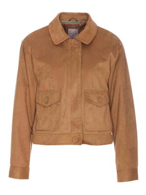 Salvatore Santoro Leather Jacket - Green - Women | 48093DMIRTO