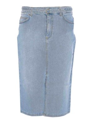 Liu Jo: Knee length skirts & Midi - Denim Skirt