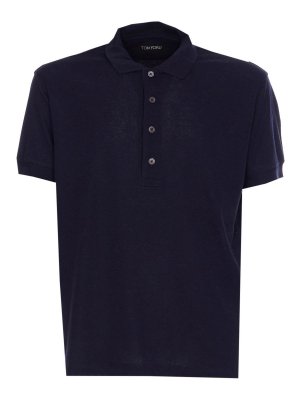 TOM FORD: Polos  - Polo - Bleu