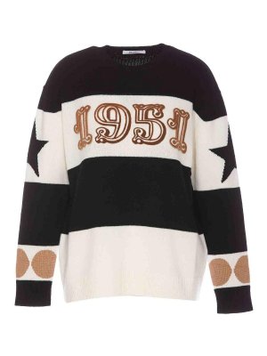 Max Mara: クルーネック - クルーネック - 黒