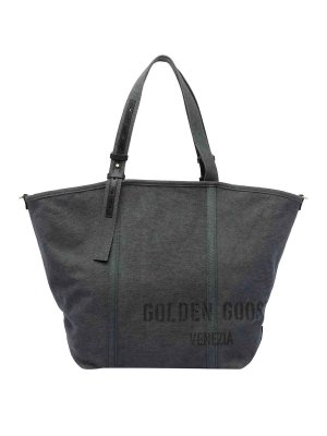 GOLDEN GOOSE: Handtaschen - Shopper - Grau