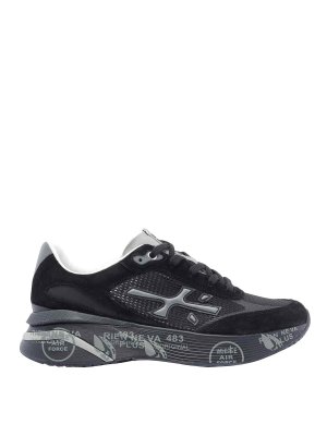 PREMIATA: trainers - Black Moerun Sneakers