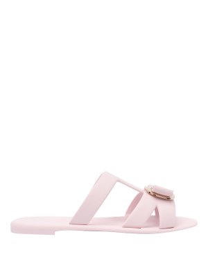 SALVATORE FERRAGAMO: sandals - New Vara Flat Sandals