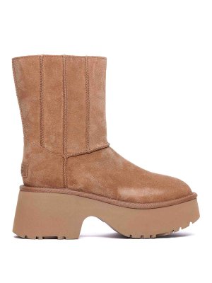 ショートブーツ・ブーティ WOOLRICH Woman Flat ankle boots Beige WFW242541 2300 WOOLRICH: Sneakers woman - Cream | Woolrich flat ankle boots