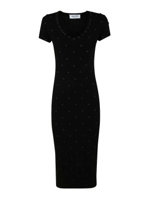 BLUGIRL: short dresses - Ecs Roses Applications Mini Dress