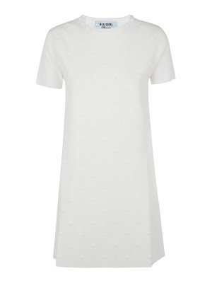 【J.W. ANDERSON】DENIM TWILL TRAPEZE DRESS DD0011PG1772 J.W. Anderson Denim Twill Trapeze Dress - White