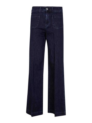 デニム・ジーパン ANINE BING Woman Jeans Blue A0610892 WHD30 Anine Bing Jeans - Blue - Women | A0610892WHD30 | thebs.com