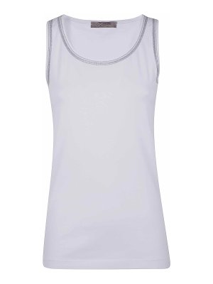D.EXTERIOR: Tops & Tank tops - Cotton Jersey Tank Top