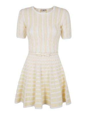 ELISABETTA FRANCHI: Robes courtes - Robe Courte - Orange