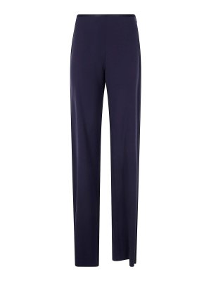 EMPORIO ARMANI: カジュアルトラウザー - カジュアルパンツ - ブルー