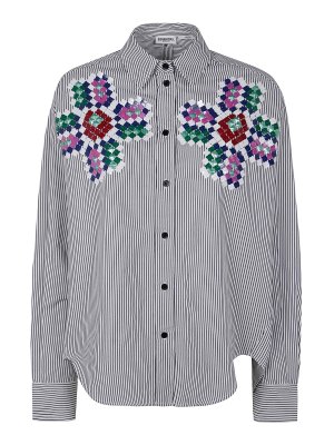 Lemaire Embellished Metal Shirt - Black - Women