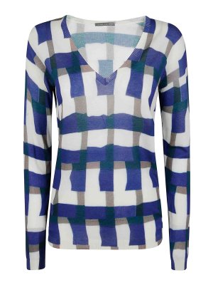 Kenzo Poppy back printed sweatshirt - Blue - Women