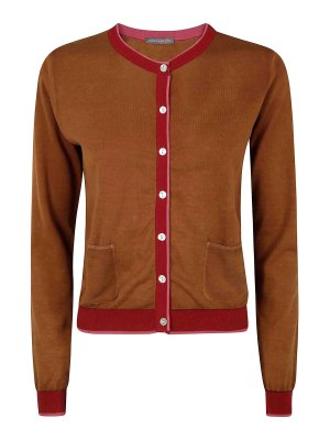 IN BED WITH YOU: Pull col rond - Pull Col Rond - Marron