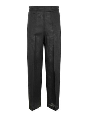 LIVIANA CONTI: カジュアルトラウザー - カジュアルパンツ - 黒