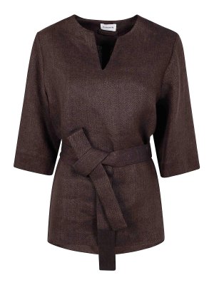 P.A.R.O.S.H.: blouses - Belted Blouse