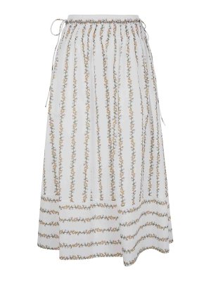 スカート BURBERRY Woman Skirt Nude 8102634 Burberry Checked Wool Skirt - Nude & Neutrals - Women | 8102634