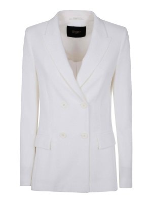 Eleventy White jackets - White - Women | K80GILK03TES0K10201N