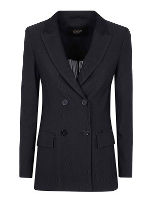 ジャケット Loulou Studio SS25 ARLO DOUBLE-BREASTED JACKET (ARLO BLACK) Loulou Studio Arlo Double-Breasted Jacket - Black | ARLOBLACK