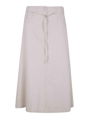Brunello Cucinelli Wrap Skirt - White - Women | MH540G3814C600