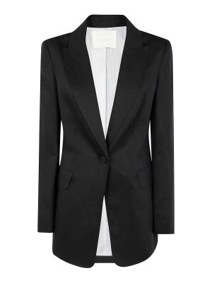 Loulou Studio Arlo Double-Breasted Jacket - Black | ARLOBLACK
