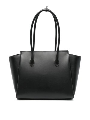 AESTHER EKME: トートバッグ - トートバッグ - 黒